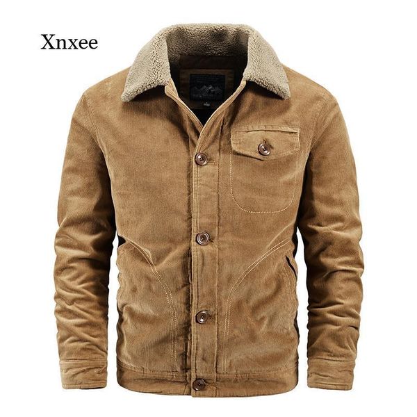 men's down & parkas 2021 winter fashion jacket corduroy cotton loose thick warm casual coat, Black
men's down & parkas 2021 winter fashion jacket corduroy cotton loose thick warm casual coat, Black