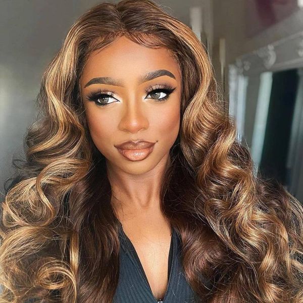 lace wigs loose deep wave wig for black women 13x6 ombre honey blonde brown body long frontal highlight front human hair, Black;brown
lace wigs loose deep wave wig for black women 13x6 ombre honey blonde brown body long frontal highlight front human hair, Black;brown