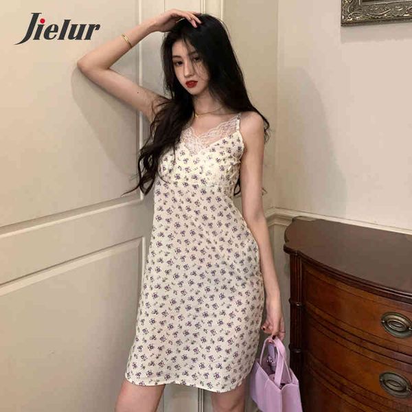 jielur white floral spaghetti strap dresses women female high-waisted dress chic slim summer mini dress new vestidos 210412, Black;gray
jielur white floral spaghetti strap dresses women female high-waisted dress chic slim summer mini dress new vestidos 210412, Black;gray