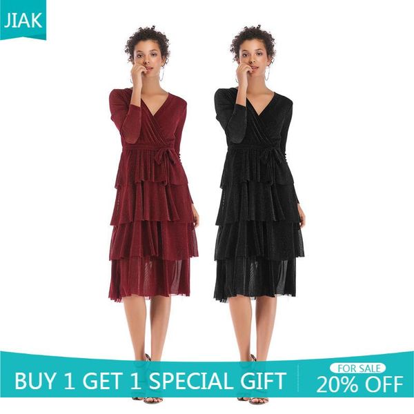 casual dresses jiak autumn dress women 2021 v-neck long sleeve high waist slim fit office ladies, Black;gray
casual dresses jiak autumn dress women 2021 v-neck long sleeve high waist slim fit office ladies, Black;gray