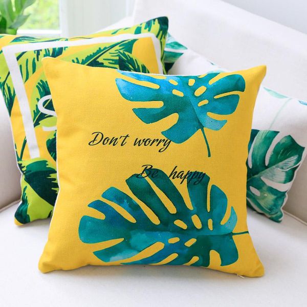 cushion/decorative pillow dunxdeco cushion cover decorative case fresh yellow green leaf plant warm home sofa chair bedding coussin decorati
cushion/decorative pillow dunxdeco cushion cover decorative case fresh yellow green leaf plant warm home sofa chair bedding coussin decorati