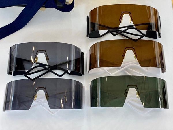 nice one-piece goggles sunglasses trend design aviator black glasses for men's women's big lens sunglasses uv400, White;black
nice one-piece goggles sunglasses trend design aviator black glasses for men's women's big lens sunglasses uv400, White;black