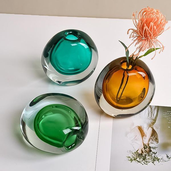 vases creative products glass crafts vase decoration home adornment living room deskdried flowers flower arrangement ornaments
vases creative products glass crafts vase decoration home adornment living room deskdried flowers flower arrangement ornaments