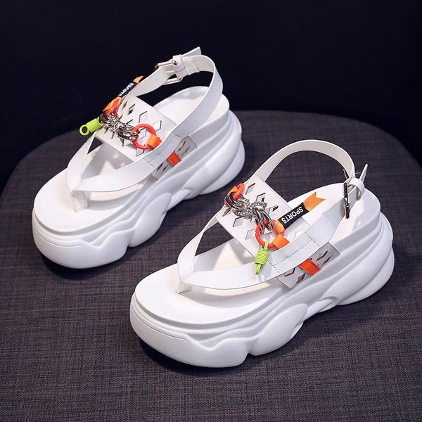 sandals wedge 8cm height white fashion 2021 summer platform high heel shoes woman chunky sandales thick bottom dad beach shoe, Black
sandals wedge 8cm height white fashion 2021 summer platform high heel shoes woman chunky sandales thick bottom dad beach shoe, Black