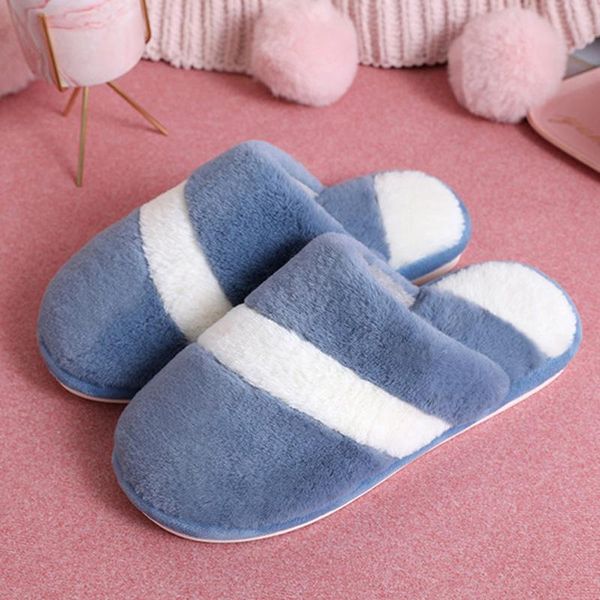 slippers 2021 mixed colors faux fur warm home women soft bottom indoor flat shoes winter non-slip plush cotton slides, Black 
slippers 2021 mixed colors faux fur warm home women soft bottom indoor flat shoes winter non-slip plush cotton slides, Black