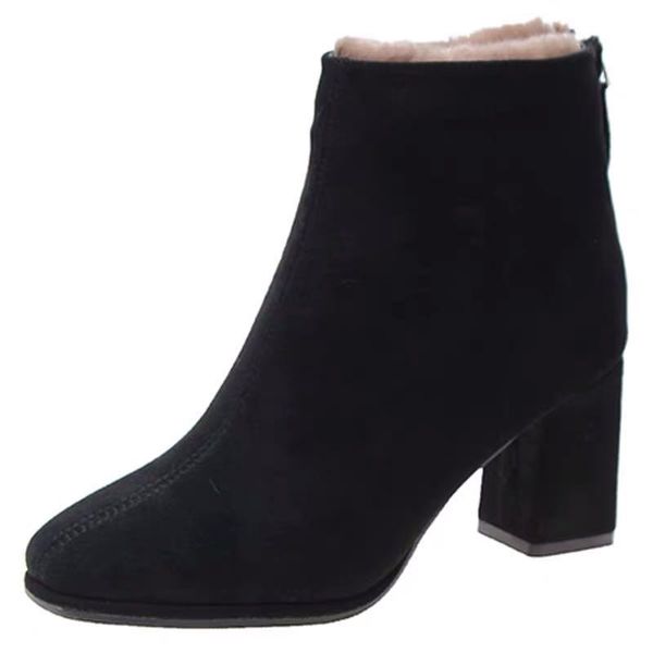boots women's shoes of chinese brand, with zipper and fashionable middle sleeve, delivery, Black
boots women's shoes of chinese brand, with zipper and fashionable middle sleeve, delivery, Black