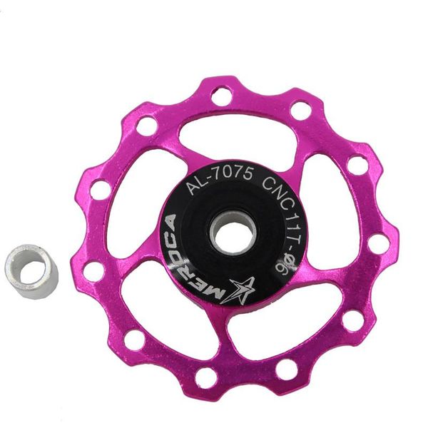bike derailleurs meroca mountain road 11t 13t aluminum jockey wheel rear derailleur pulley metal bearing guide
bike derailleurs meroca mountain road 11t 13t aluminum jockey wheel rear derailleur pulley metal bearing guide