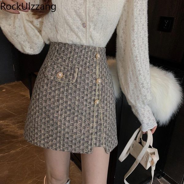 skirts high waist luxury pearls button wool fall winter slim mini a line skirt women korean elegant vintage, Black
skirts high waist luxury pearls button wool fall winter slim mini a line skirt women korean elegant vintage, Black