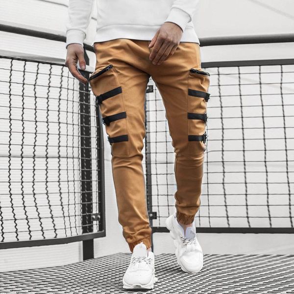 men's pants streetwear retro vintage fashion casual cargo zipper pocket slim-fit men trousers sweatpants tracksuit joggers, Black
men's pants streetwear retro vintage fashion casual cargo zipper pocket slim-fit men trousers sweatpants tracksuit joggers, Black