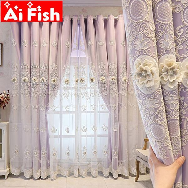 embossed 3d flower stamen blackout curtains custom for living room royal purple high-end exquisite bedroom villa drapes #4 curtain &
embossed 3d flower stamen blackout curtains custom for living room royal purple high-end exquisite bedroom villa drapes #4 curtain &