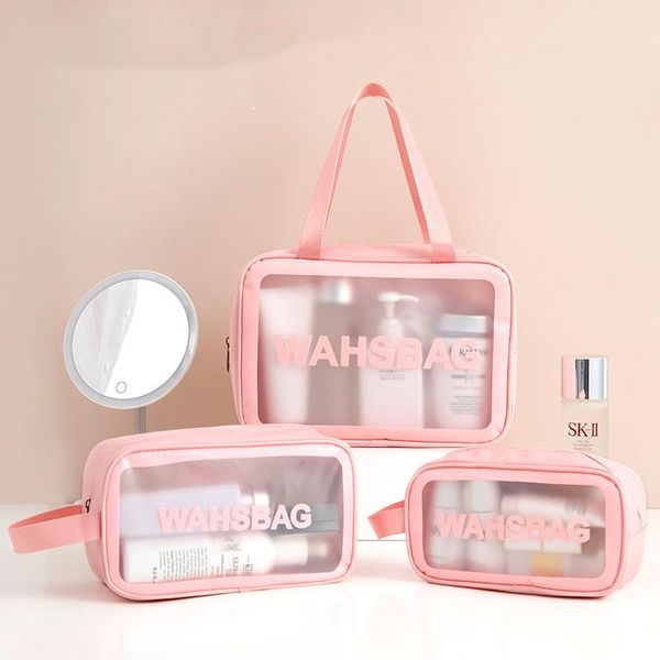transparent waterproof makeup wash storage bag women's cosmetic large-capacity portable travel skin care bags
transparent waterproof makeup wash storage bag women's cosmetic large-capacity portable travel skin care bags