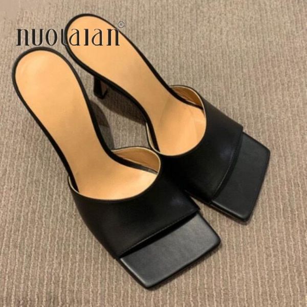 dress shoes square toe high heels sandals women solid open slipper summer heel mules designer party, Black
dress shoes square toe high heels sandals women solid open slipper summer heel mules designer party, Black
