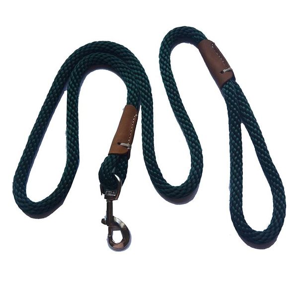dog collars & leashes braided nylon rope training leather snap lead for medium and large green color slip leash
dog collars & leashes braided nylon rope training leather snap lead for medium and large green color slip leash