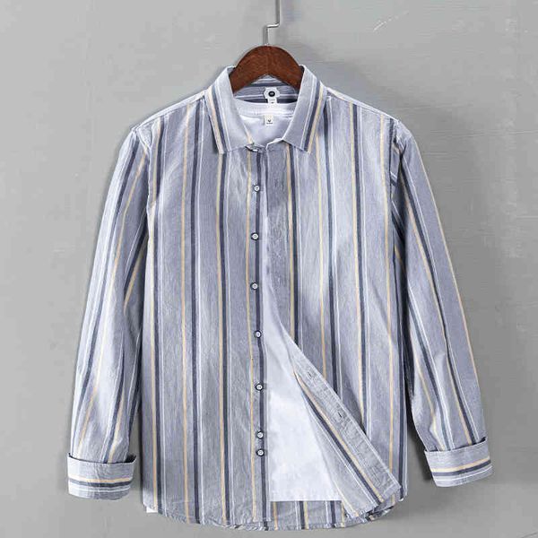 men's t-shirts 100% cotton long sleeve brand casual shirts stripe fashion shirt men comfortable trendy clothes camisa chemise 73a8, White;black
men's t-shirts 100% cotton long sleeve brand casual shirts stripe fashion shirt men comfortable trendy clothes camisa chemise 73a8, White;black