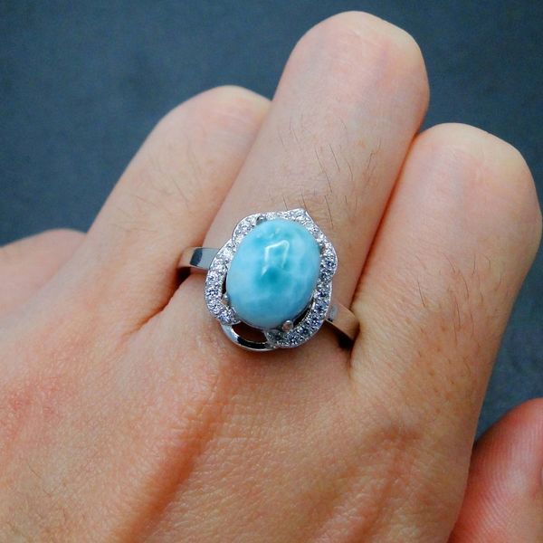 larimar female 8x10mm blue natural fine 925 sterling silver jewelry rings ocean stone gemstone ring band, Slivery;golden
larimar female 8x10mm blue natural fine 925 sterling silver jewelry rings ocean stone gemstone ring band, Slivery;golden