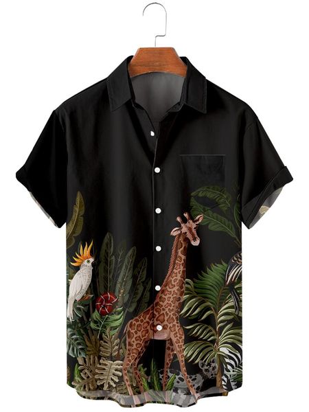 men's casual shirts 2021 short sleeve lapel shirt large size leaves 2 3d printed with pocket, White;black
men's casual shirts 2021 short sleeve lapel shirt large size leaves 2 3d printed with pocket, White;black