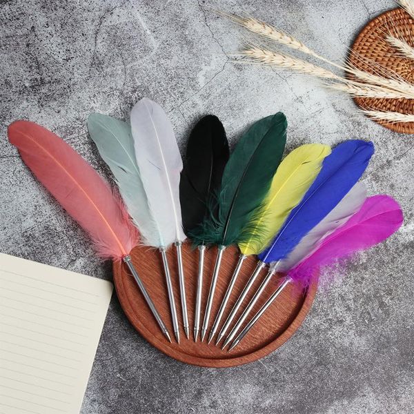 1pc cute feather ballpoint pen colorful ball pens christmas gifts writing tool business signature school office supplies, Blue;orange
1pc cute feather ballpoint pen colorful ball pens christmas gifts writing tool business signature school office supplies, Blue;orange