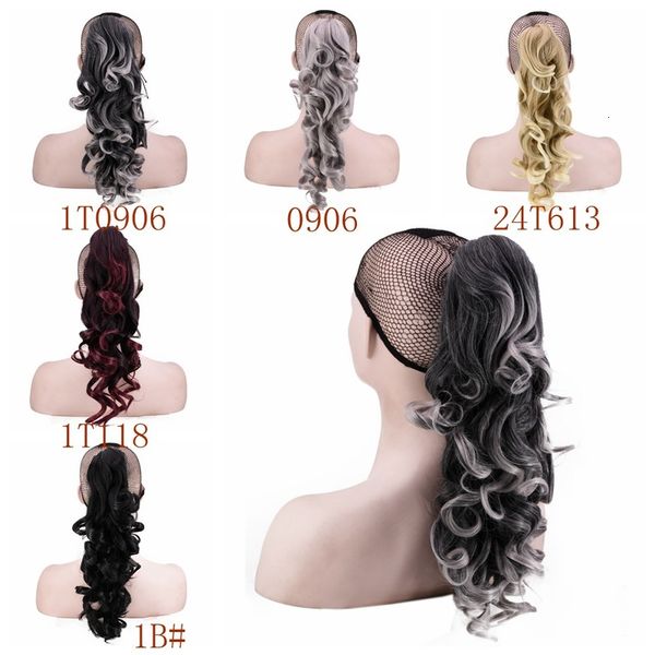 curly wig women's hair long, easy to clip false horsetail, chemical fiber horsetail, Black;brown
curly wig women's hair long, easy to clip false horsetail, chemical fiber horsetail, Black;brown