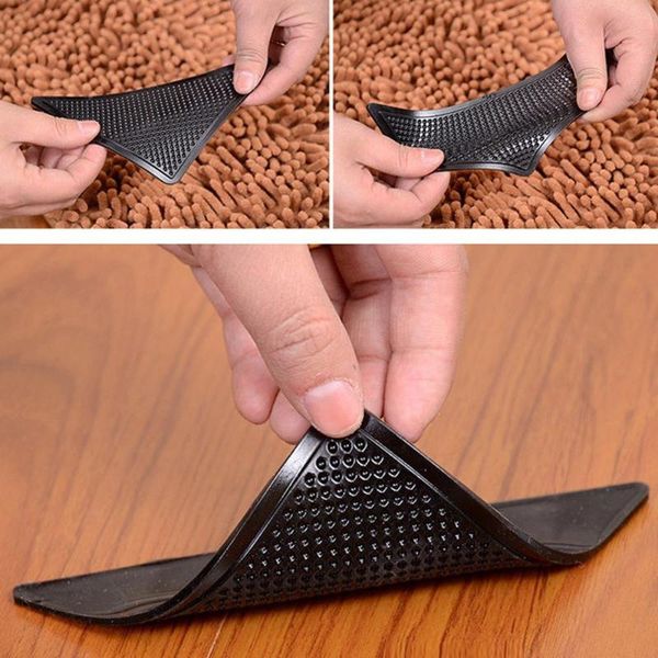 bath mats 4pcs/lot triangle reusable anti-skid rubber mat non slip patch washable rug gripper ser tape sticker black corners pad
bath mats 4pcs/lot triangle reusable anti-skid rubber mat non slip patch washable rug gripper ser tape sticker black corners pad