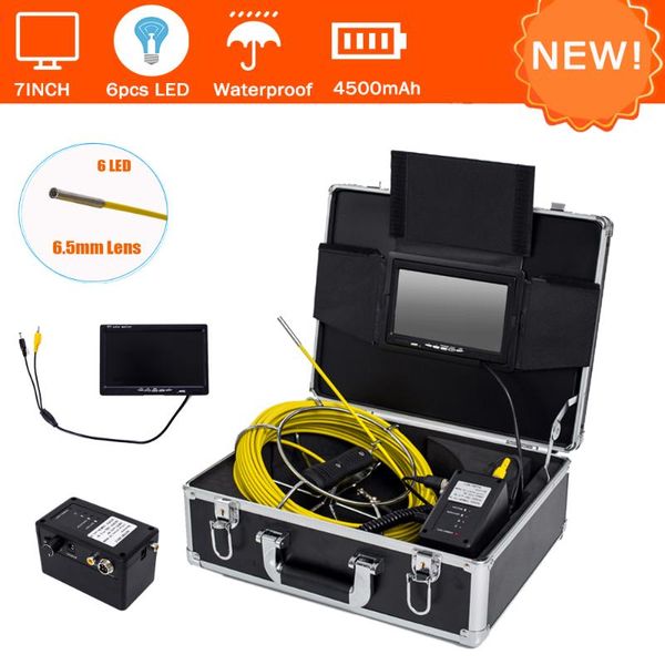 6.5mm hd lens pipe inspection video camera with 6pcs led waterproof for drain sewer pipeline clean industrial endoscope ip cameras
6.5mm hd lens pipe inspection video camera with 6pcs led waterproof for drain sewer pipeline clean industrial endoscope ip cameras
