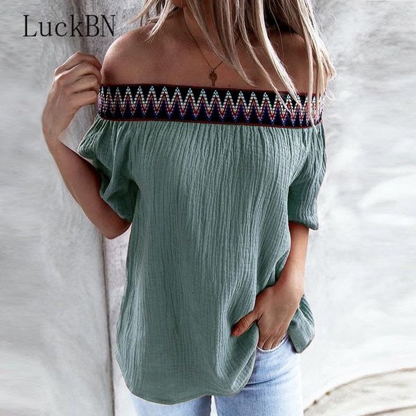 women's blouses & shirts off shoulder 3xl plus size clothes summer blouse printed patchwork short sleeve casual fashion clothing shirt, White
women's blouses & shirts off shoulder 3xl plus size clothes summer blouse printed patchwork short sleeve casual fashion clothing shirt, White