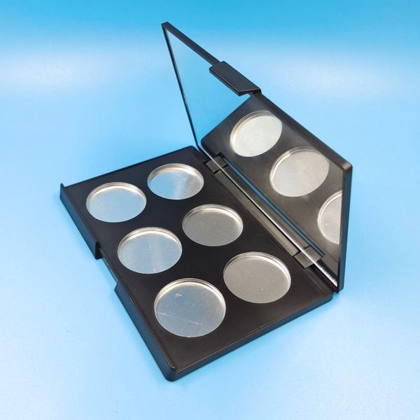 storage bottles & jars 36mm empty 6 grid rectangle black eyeshadow palette case box with mirror aluminum pan 10pcs
storage bottles & jars 36mm empty 6 grid rectangle black eyeshadow palette case box with mirror aluminum pan 10pcs