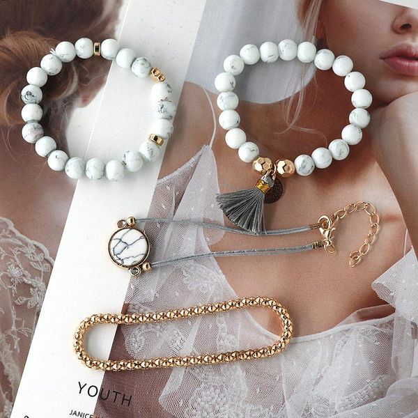 charm bracelets droppshiping 4pcs/set women bracelet simple round beads bangle ladies jewelry j55, Golden;silver
charm bracelets droppshiping 4pcs/set women bracelet simple round beads bangle ladies jewelry j55, Golden;silver