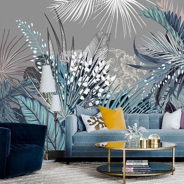 custom 3d wall mural nordic ins hand-painted retro tropical plant palm leaf southeast asian indoor background paper fresco wallpapers
custom 3d wall mural nordic ins hand-painted retro tropical plant palm leaf southeast asian indoor background paper fresco wallpapers