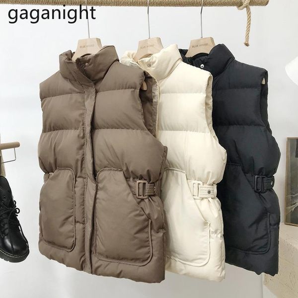 women's vests gaganight fashion chic women winter vest sleeveless thick warm parkas casual loose tank camis zipper solid outwear, Black;white
women's vests gaganight fashion chic women winter vest sleeveless thick warm parkas casual loose tank camis zipper solid outwear, Black;white