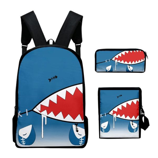 backpack 3pcs/set hololive vtuber gawr gura shoulder bags 3d print hip hop school bag mochilas student
backpack 3pcs/set hololive vtuber gawr gura shoulder bags 3d print hip hop school bag mochilas student