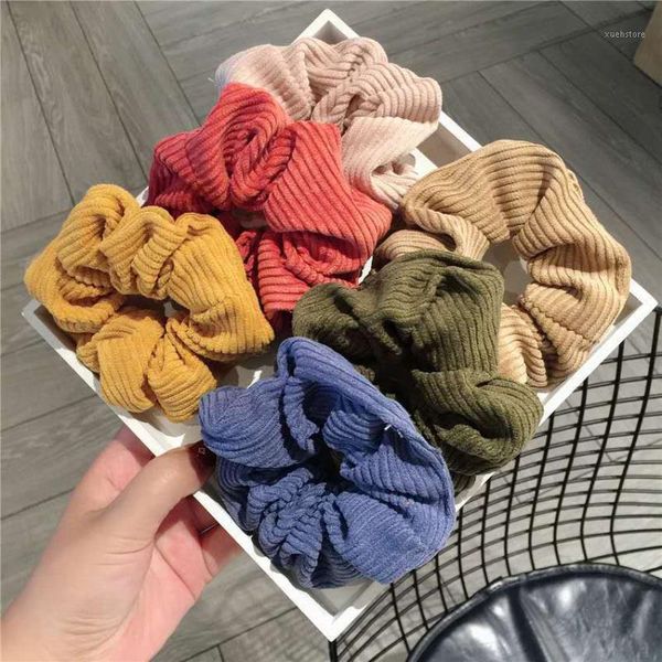 corduroy stripe hair scrunchie elastic bands women vintage rope ponytail holder rubber korean accessories1
corduroy stripe hair scrunchie elastic bands women vintage rope ponytail holder rubber korean accessories1