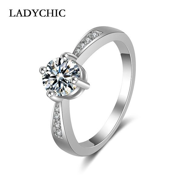 wedding rings ladychic classic cubic zirconia engagement for women silver color ring 0.5ct zircon jewelry wholesale lr1001, Slivery;golden
wedding rings ladychic classic cubic zirconia engagement for women silver color ring 0.5ct zircon jewelry wholesale lr1001, Slivery;golden