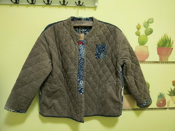 women jackets corduroy cotton short winter casual wear soft warm jacket women's, Black;brown
women jackets corduroy cotton short winter casual wear soft warm jacket women's, Black;brown