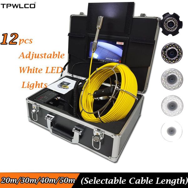 20-50m cable pipe drain inspection cleaner system 7inch display with dvr function waterproof 23mm video camera head ip cameras
20-50m cable pipe drain inspection cleaner system 7inch display with dvr function waterproof 23mm video camera head ip cameras