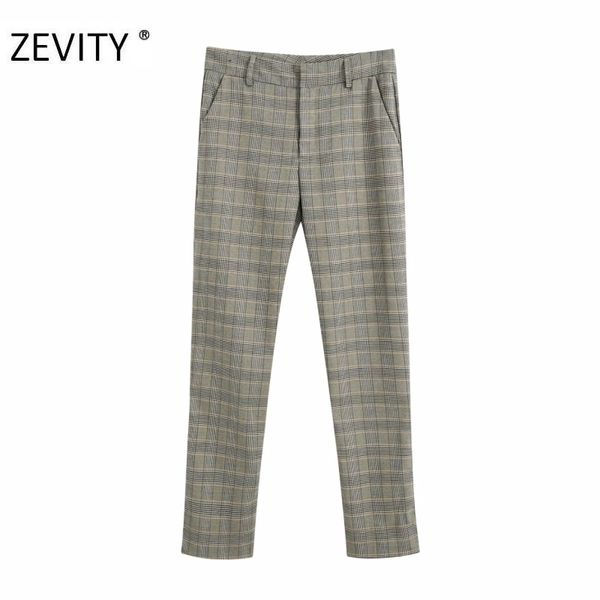 zevity women vintage paid print casual slim pencil pants office ladies business trousers chic streetwear autumn brand p939 210419, Black;white
zevity women vintage paid print casual slim pencil pants office ladies business trousers chic streetwear autumn brand p939 210419, Black;white