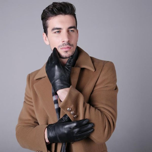 five fingers gloves 100% genuine leather wrist men velvet sub finger thin section driving riding b-3612, Blue;gray
five fingers gloves 100% genuine leather wrist men velvet sub finger thin section driving riding b-3612, Blue;gray