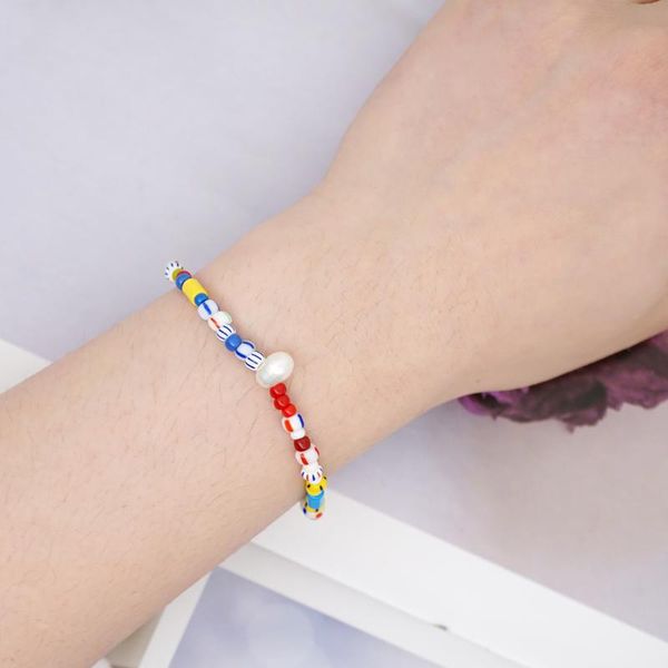 beaded, strands moloye 2021 natural freshwater baroque pearl simple rainbow bead bracelet fashion trend bohemian ethnic, Black
beaded, strands moloye 2021 natural freshwater baroque pearl simple rainbow bead bracelet fashion trend bohemian ethnic, Black