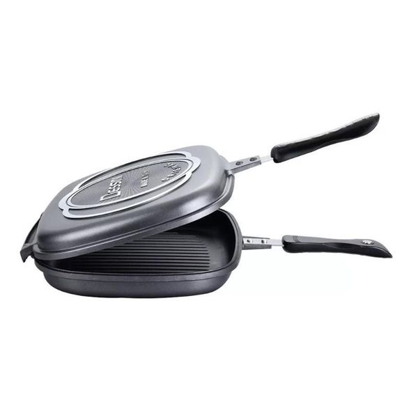 pans 32cm double-sided frying pan non-stick barbecue tool cookware grill injection molding home cooking kitchen supplies
pans 32cm double-sided frying pan non-stick barbecue tool cookware grill injection molding home cooking kitchen supplies