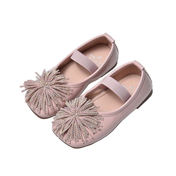 Children Wedding Party Shoes Toddlers Leather Flats Fringes With Rhinestone Princess Kids Shoes Elastic Band Girls Dress Shoes, Beige
Children Wedding Party Shoes Toddlers Leather Flats Fringes With Rhinestone Princess Kids Shoes Elastic Band Girls Dress Shoes, Beige
