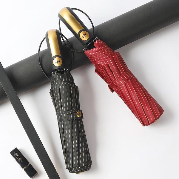 umbrellas fully automatic three folding umbrella large sun shade men women double sunny rain 10 bone strong
umbrellas fully automatic three folding umbrella large sun shade men women double sunny rain 10 bone strong