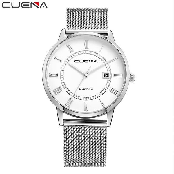wristwatches luxury women's quartz watch women rose gold stainless steel metal mesh band fashion simple ladies sports relogio feminino, Slivery;brown
wristwatches luxury women's quartz watch women rose gold stainless steel metal mesh band fashion simple ladies sports relogio feminino, Slivery;brown