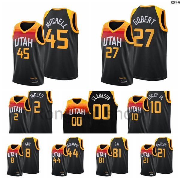 2021-22 75th anniversary printed mens basketball donovan mitchell bojan bogdanovic joe ingles rudy gobert mike conley jr. clarkson rudy gay, Black;red
2021-22 75th anniversary printed mens basketball donovan mitchell bojan bogdanovic joe ingles rudy gobert mike conley jr. clarkson rudy gay, Black;red