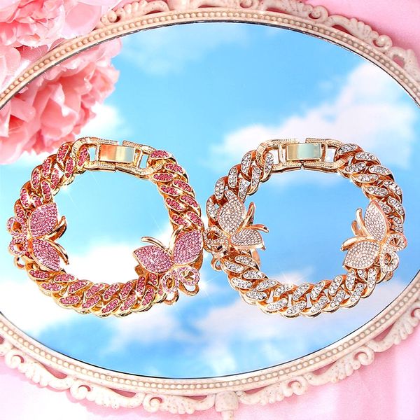 iced out bling miami cuban link butterfly anklet for women gold silver color rhinestone anklet beach foot jewelry, Red;blue
iced out bling miami cuban link butterfly anklet for women gold silver color rhinestone anklet beach foot jewelry, Red;blue