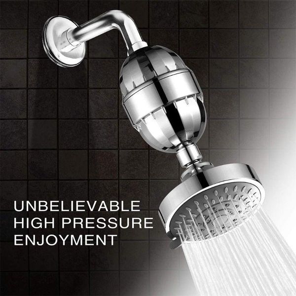 bathroom shower sets 1set high pressure head 15 stage water filter 5-setting showerhead with anti-leak self cleaning nozzle
bathroom shower sets 1set high pressure head 15 stage water filter 5-setting showerhead with anti-leak self cleaning nozzle