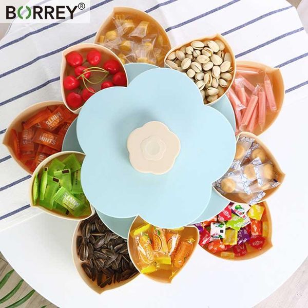 dishes & plates borrey plastic fruit dish double layers snack box petal-shape rotating trays dried storage organizer candy
dishes & plates borrey plastic fruit dish double layers snack box petal-shape rotating trays dried storage organizer candy