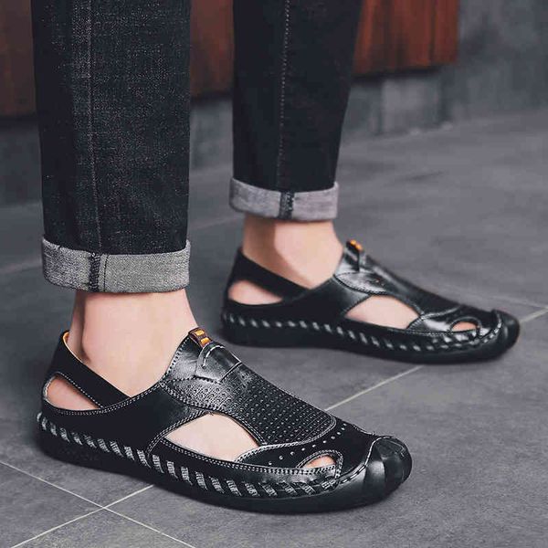 slippers men summer leisure beach holiday sandals shoes 2021 outdoor male genuine leather comfortable casual sandal sneakers ntg8, Black
slippers men summer leisure beach holiday sandals shoes 2021 outdoor male genuine leather comfortable casual sandal sneakers ntg8, Black