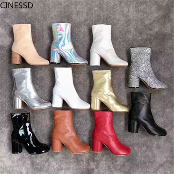 split toe boots women real leather ninja tabi boots genuine leather chunky heel ankle boot cow leather woman high heels shoes 211020, Black
split toe boots women real leather ninja tabi boots genuine leather chunky heel ankle boot cow leather woman high heels shoes 211020, Black