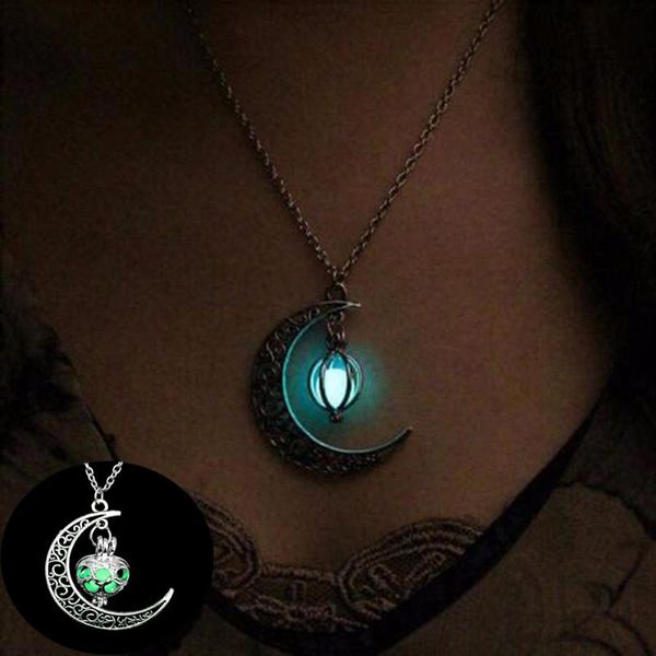 pendant necklaces moon glowing necklace gem charm jewelry silver plated women halloween hollow luminous stone gifts
pendant necklaces moon glowing necklace gem charm jewelry silver plated women halloween hollow luminous stone gifts