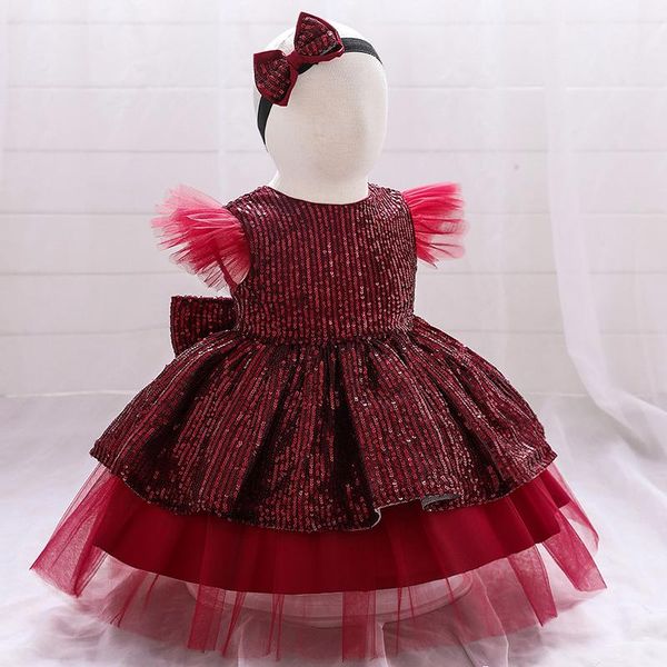 girl's dresses toddler girls birthday dress court styie infant princess baby elegant party wedding baptism clothes for, Red;yellow
girl's dresses toddler girls birthday dress court styie infant princess baby elegant party wedding baptism clothes for, Red;yellow