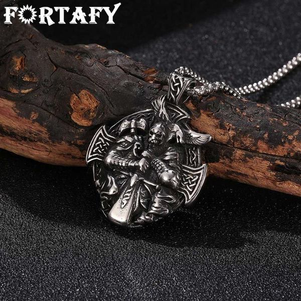 pendant necklaces fortafy punk men viking oidn anchor necklace norse amulet cross crow stainless steel chain male charms jewelry frgl0023, Silver
pendant necklaces fortafy punk men viking oidn anchor necklace norse amulet cross crow stainless steel chain male charms jewelry frgl0023, Silver